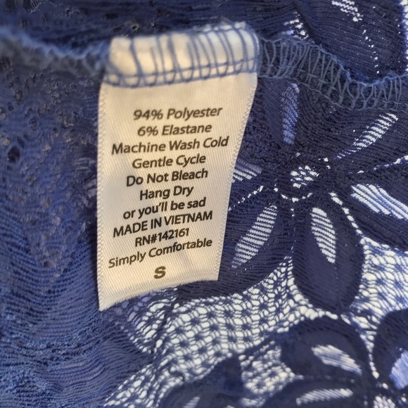 Sold Lularoe Lindsay Floral Lace Cardigan Kimono S - Picture 4 of 5